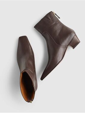 Madewell // NWT Lexie Ankle Boot BROWN